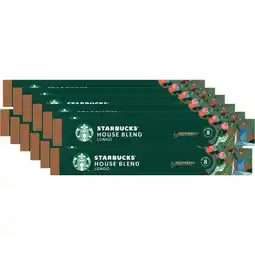 Jumbo Starbucks House Blend by Nespresso Medium Roast Capsules 12 x 10 koffiecups aanbieding