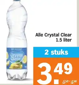 Albert Heijn Alle Crystal Clear aanbieding