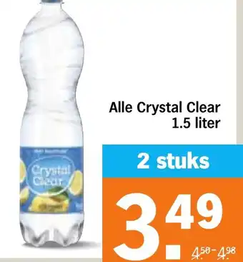 Albert Heijn Alle Crystal Clear aanbieding