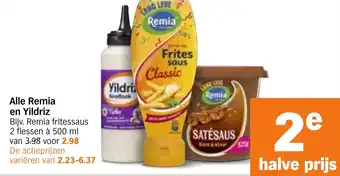 Albert Heijn Alle Remia en Yildriz aanbieding