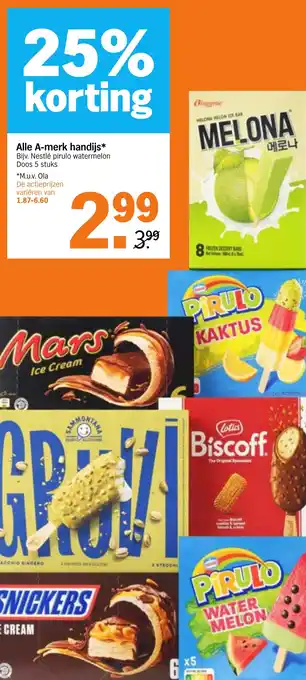Albert Heijn Alle A-merk handijs aanbieding