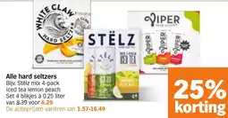 Albert Heijn Alle hard seltzers aanbieding
