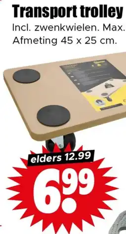 Dirk Transport trolley aanbieding