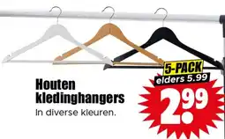 Dirk Houten kledinghangers aanbieding