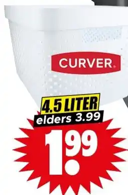 Dirk Curver Infinity opbergmand aanbieding