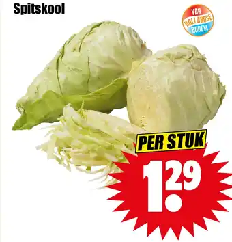 Dirk Spitskool aanbieding