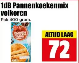 Dirk 1dB Pannenkoekenmix volkoren aanbieding