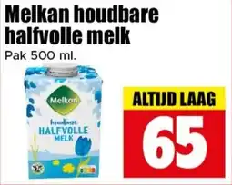 Dirk Melkan houdbare halfvolle melk aanbieding