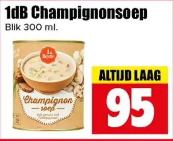 Dirk 1dB Champignonsoep aanbieding