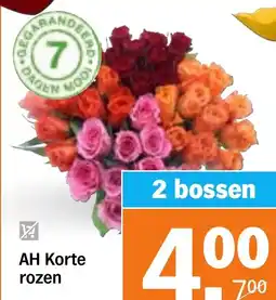Albert Heijn AH Korte rozen aanbieding