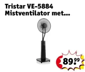 Kruidvat Tristar VE-5884 Mistventilator met... aanbieding