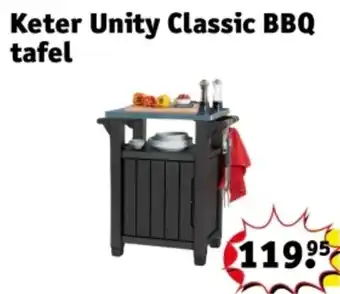 Kruidvat Keter Unity Classic BBQ tafel aanbieding