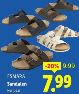 Lidl ESMARA Sandalen aanbieding