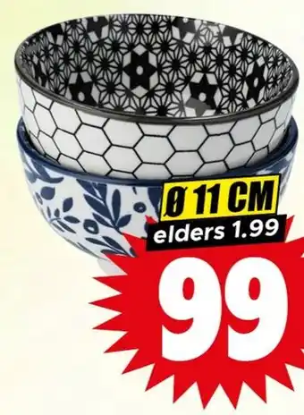 Dirk Porseleinen schaaltje aanbieding