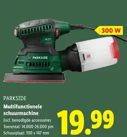 Lidl PARKSIDE Multifunctionele schuurmachine aanbieding