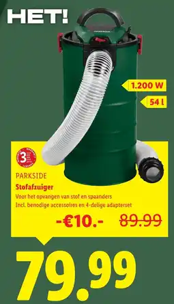 Lidl PARKSIDE Stofafzuiger aanbieding