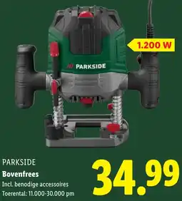 Lidl PARKSIDE Bovenfrees aanbieding