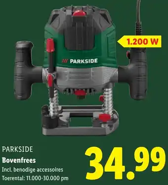 Lidl PARKSIDE Bovenfrees aanbieding