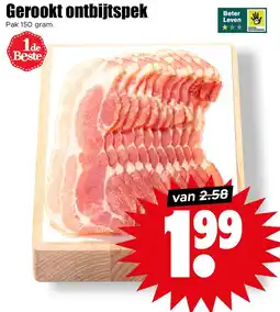 Dirk Gerookt ontbijtspek aanbieding