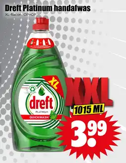 Dirk Dreft Platinum handafwas aanbieding
