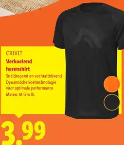 Lidl CRIVIT Verkoelend herenshirt aanbieding