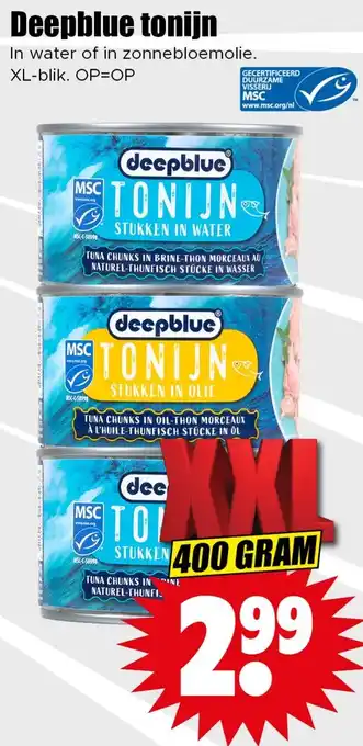 Dirk Deepblue Tonijn aanbieding