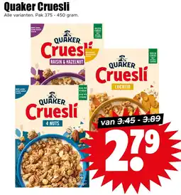 Dirk Quaker Cruesli aanbieding