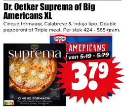 Dirk Dr. Oetker Suprema of Big Americans XL aanbieding