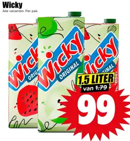 Dirk Wicky aanbieding