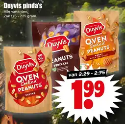 Dirk Duyvis pinda's aanbieding