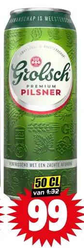 Dirk Grolsch Premium Pilsner aanbieding