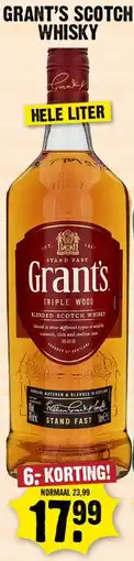 Dirk Grant's Scotch Whisky aanbieding