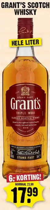 Dirk Grant's Scotch Whisky aanbieding