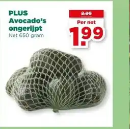 PLUS PLUS Avocado's ongerijpt aanbieding
