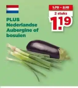 PLUS PLUS Nederlandse Aubergine of bosuien aanbieding