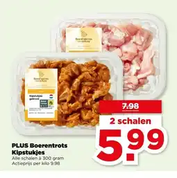 PLUS PLUS Boerentrots Kipstukjes aanbieding