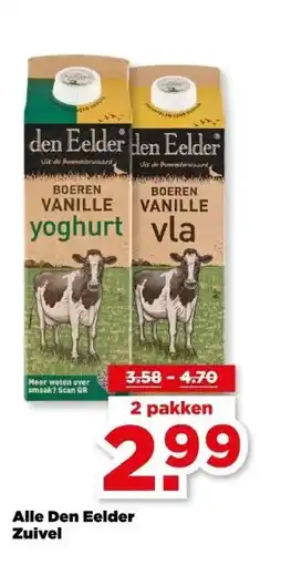 PLUS Alle Den Eelder Zuivel aanbieding