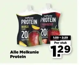 PLUS Alle Melkunie Protein aanbieding