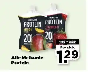 PLUS Alle Melkunie Protein aanbieding