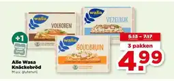 PLUS Alle Wasa Knäckebröd aanbieding