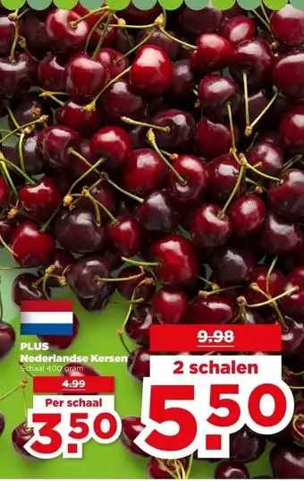 PLUS PLUS Nederlandse Kersen aanbieding