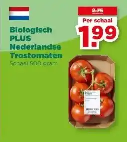 PLUS Biologisch PLUS Nederlandse aanbieding