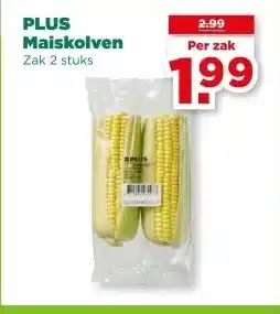 PLUS PLUS Maiskolven aanbieding