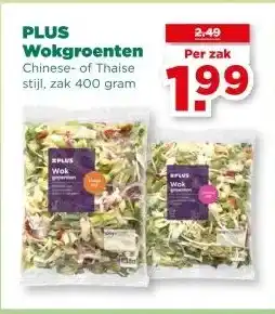 PLUS PLUS Wokgroenten aanbieding