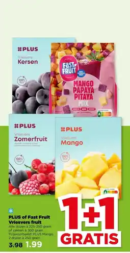 PLUS PLUS of Fast Fruit Vriesvers fruit aanbieding