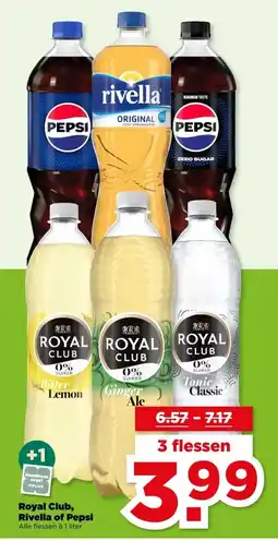PLUS Royal Club, Rivella of Pepsi aanbieding