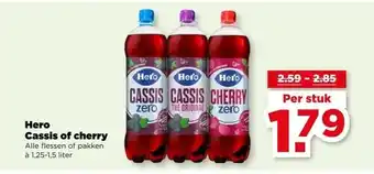 PLUS Hero Cassis of cherry aanbieding