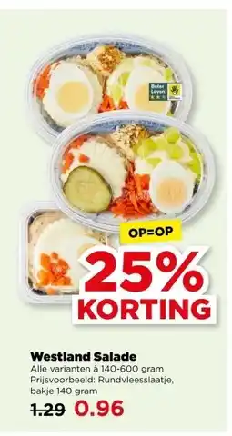 PLUS Westland Salade aanbieding
