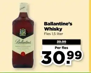 PLUS Ballantine's Whisky aanbieding