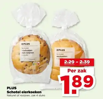 PLUS PLUS Schotel eierkoeken aanbieding